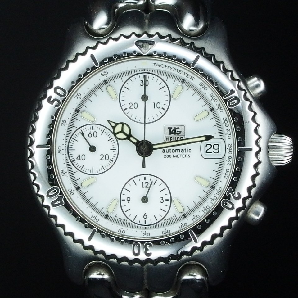 TAG HEUER タグホイヤー CG2110-R0 自動巻き セルシリーズ クロノ 
