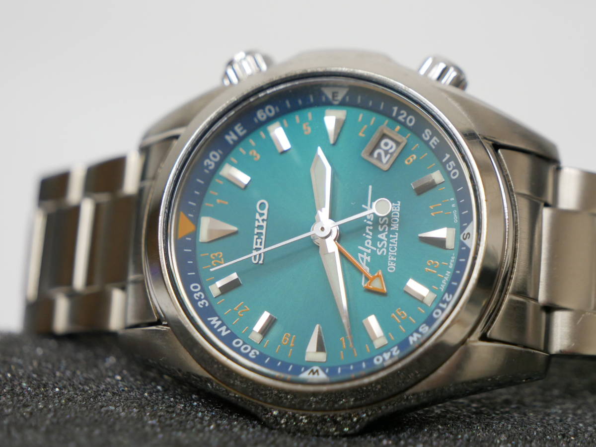 2840 SEIKO SBCJ023 SSASS Alpinist 8F56-00D0 500本限定モデル 青文字