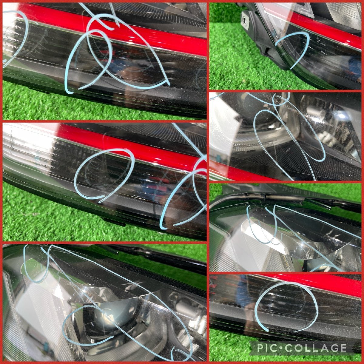 VW フォルクスワーゲン 5G ゴルフ7 GTI 前期 純正 HID ヘッドライト 