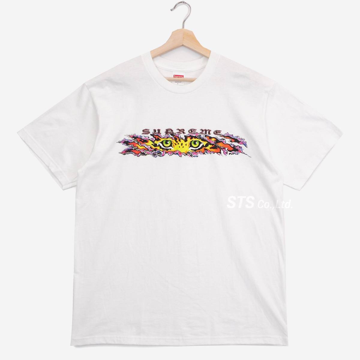 Supreme シュプリーム Tee JP supreme Logo Supreme - Eyes Tee 白L 