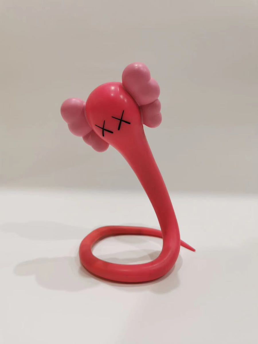 KAWS Bendy - (Pink) Pink MutualArt Kaws Art at by (2003) BFF Dope