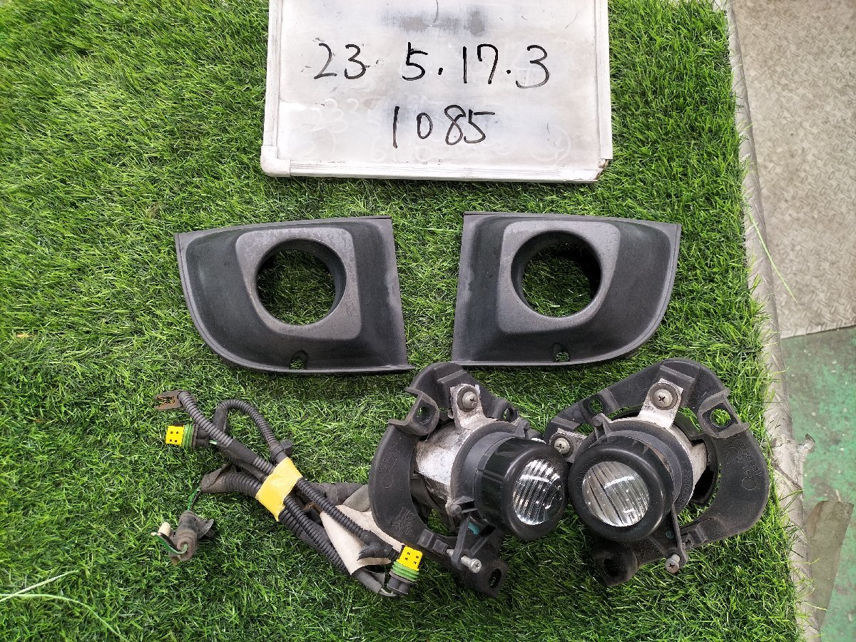 ★ABA-31209　FIAT フィアット 500　純正　左右set　フォグライト フォグランプ　ベゼル付 右:735425625 左:735425623　ハーネス付★