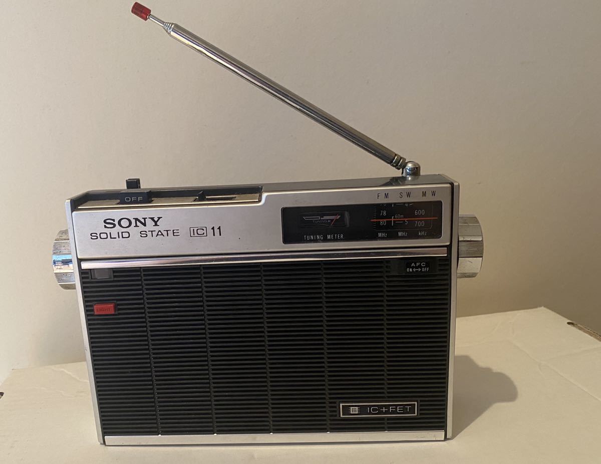 SONY ICF-110 ビンテージラジオ オーディオ機器 SONY ICF-110 ビンテージラジオ
