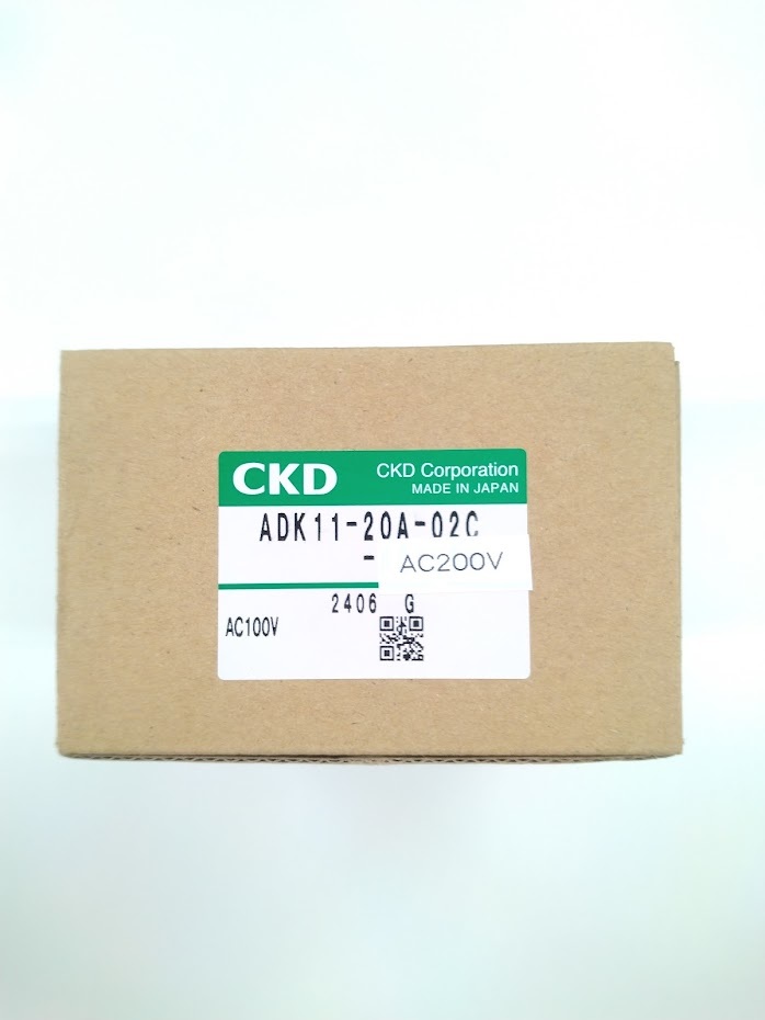 正規代理店購入 CKD パイロットキック式2ポート電磁弁 ADK11-20A-02C