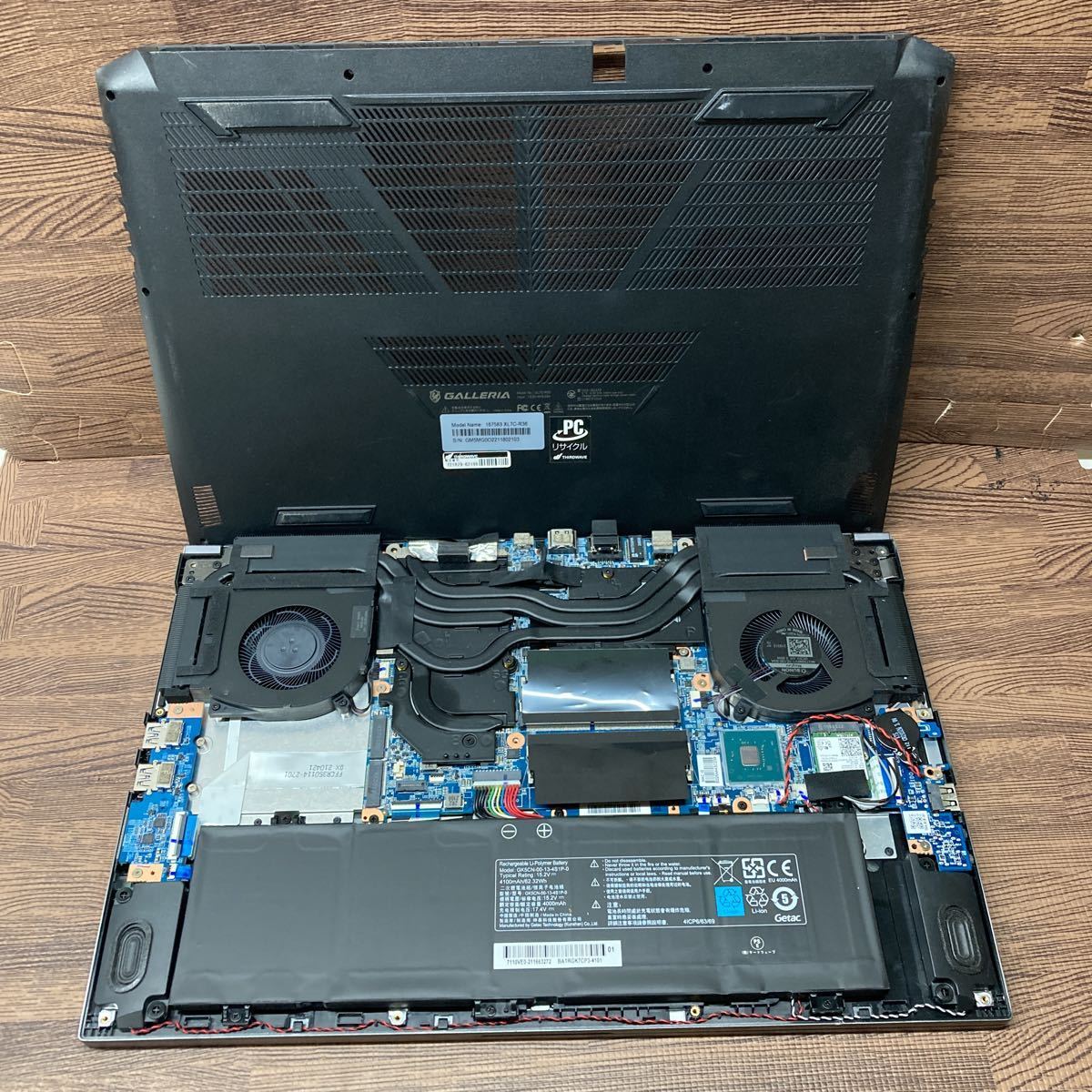 MY6-993 激安 ゲーミングノートPC GALLERIA XL7C-R36 Core i7 10875H 