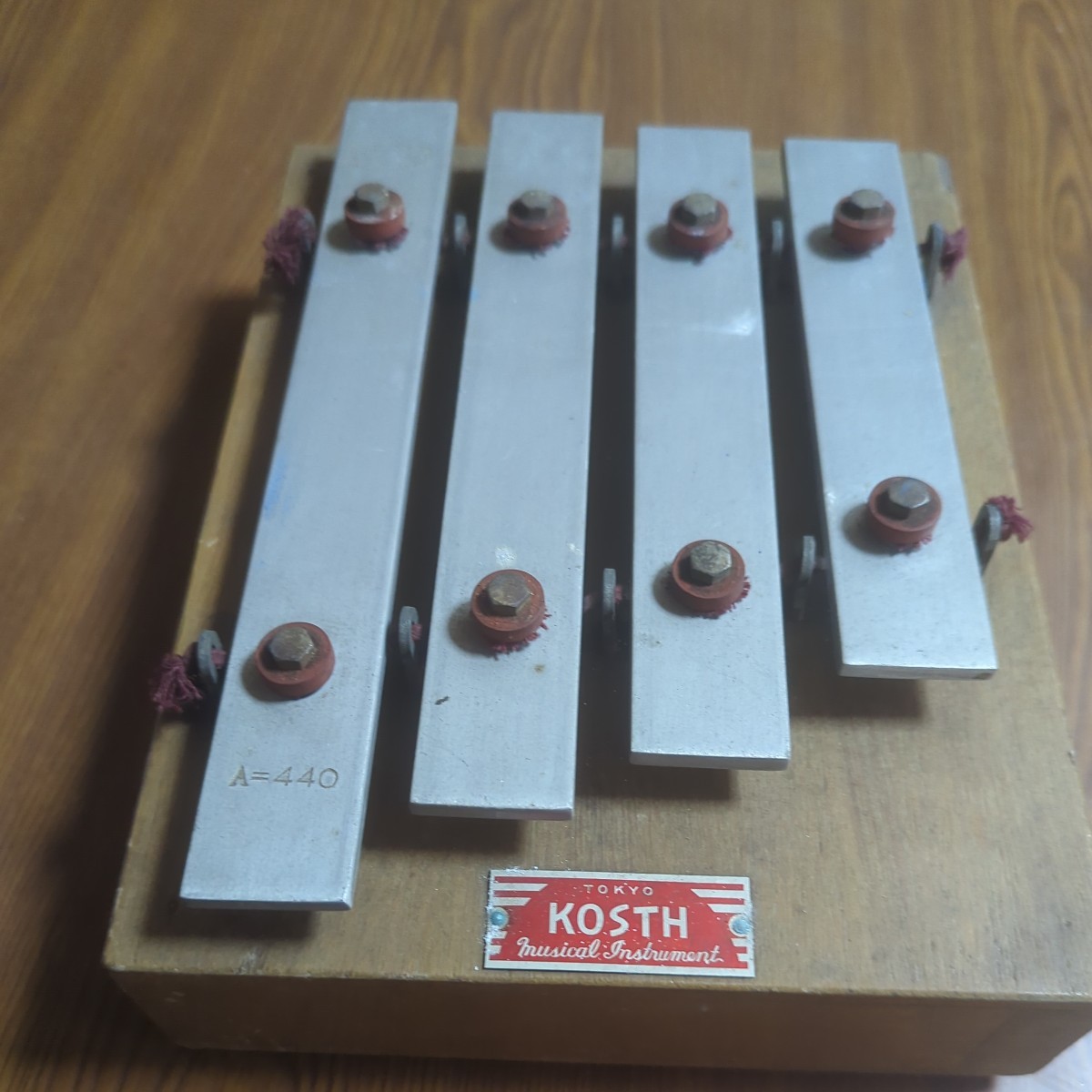 KOSTH ディナーチャイム 呼び出し 4音 グロッケン 鉄琴 打楽器 放送 