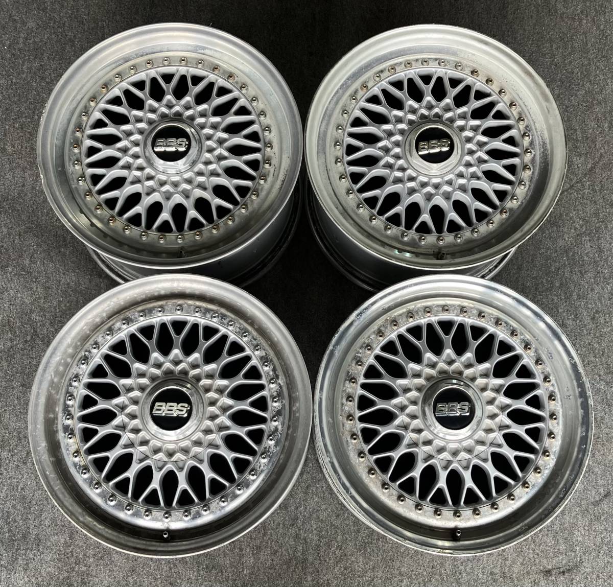 希少！BBS RS262/263 17インチ 8J/9J +35 5H 114.3 4本 17インチ