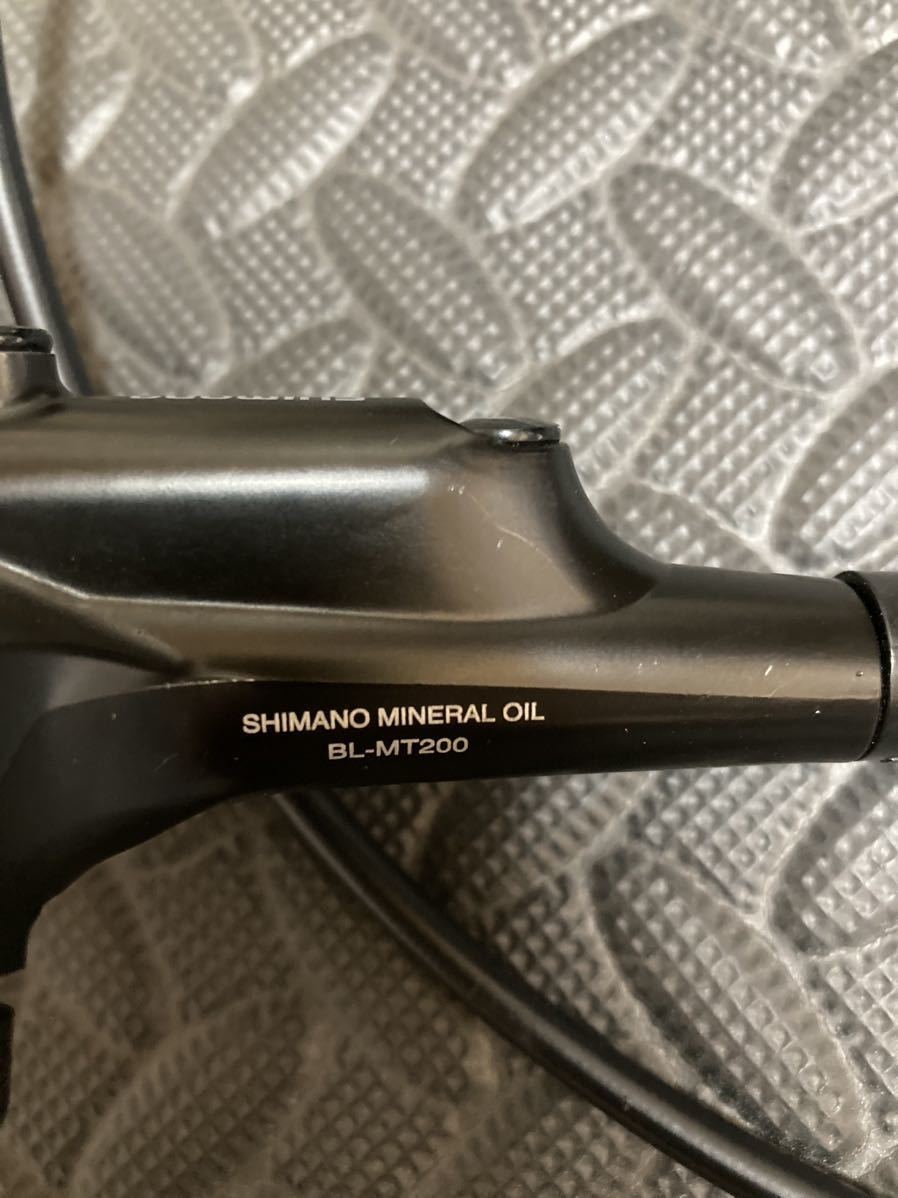 SHIMANO シマノ 油圧ディスクブレーキ BL-MT200 SM-RT10S 160mm