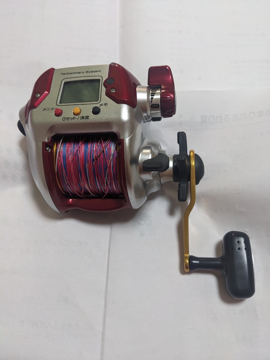 SHIMANO シマノ 3000 PLAYS TANKENMARU SYSTEM 電動 リール ☆現状品