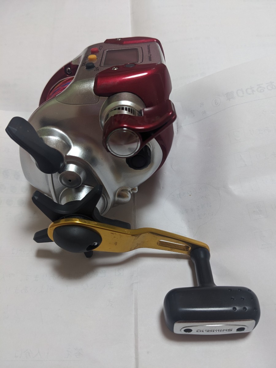 SHIMANO シマノ 3000 PLAYS TANKENMARU SYSTEM 電動 リール ☆現状品