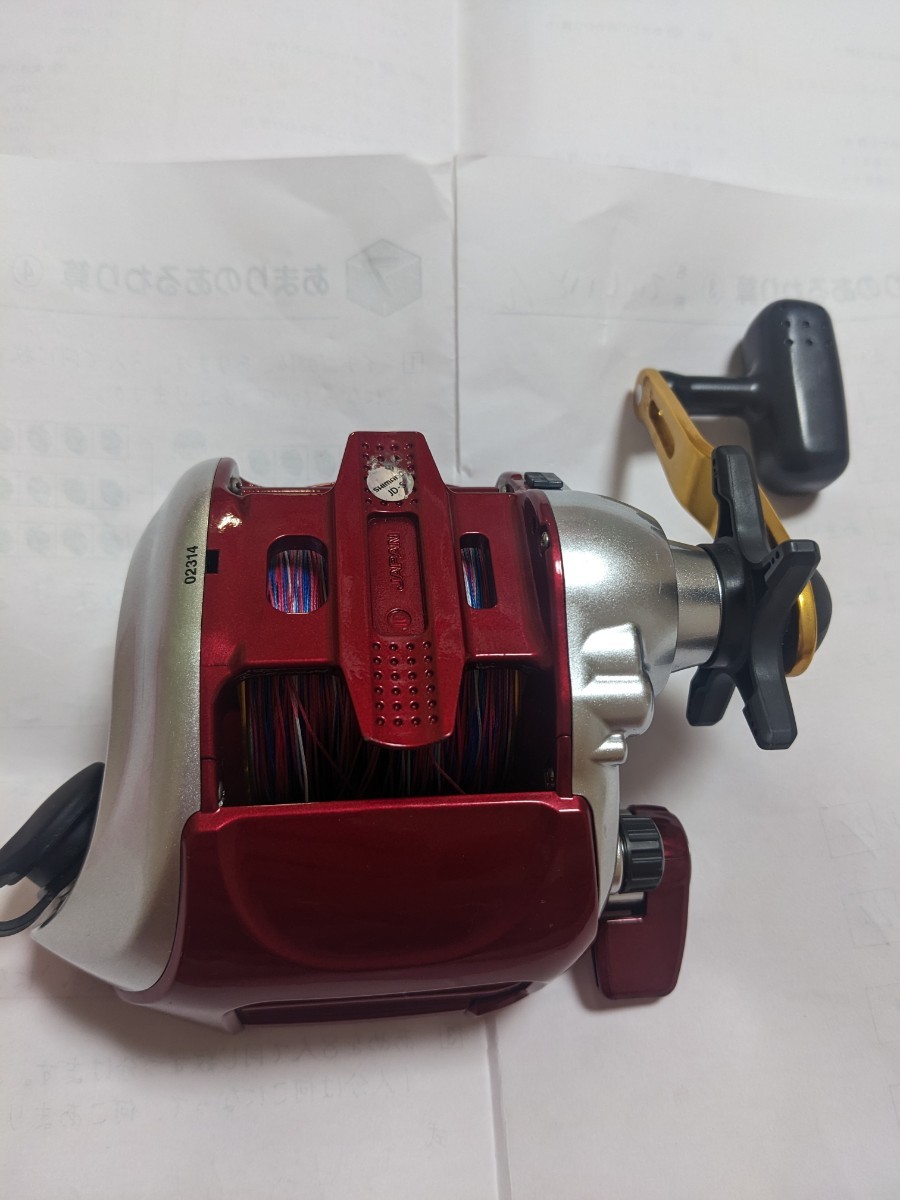 SHIMANO シマノ 3000 PLAYS TANKENMARU SYSTEM 電動 リール ☆現状品