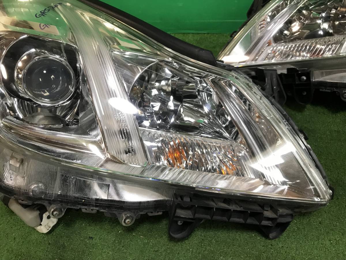 トヨタ クラウン GRS200 ロイヤル 純正 ヘッドライト 左 右セット HCHR 