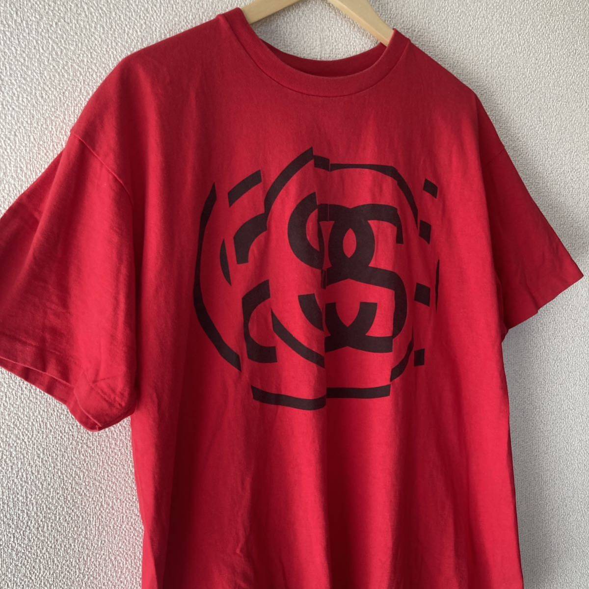 ⭐️old Stussy 90s Tシャツ usa製 白タグ　シャネル　ポーカーズ 90s〜00s old stussy シャネルロゴ Tシャツ シングルステッチ