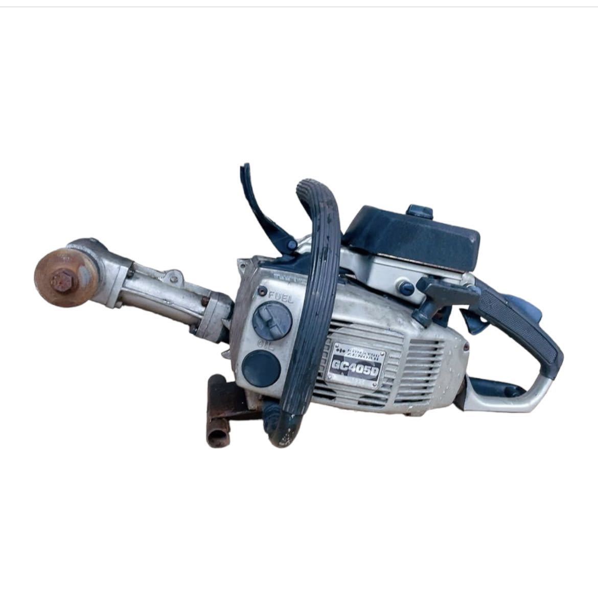 ★動作未確認★ZENOAH ゼノア　GC405D エンジンチェーンソー　特殊部品　KOMATSU コマツ