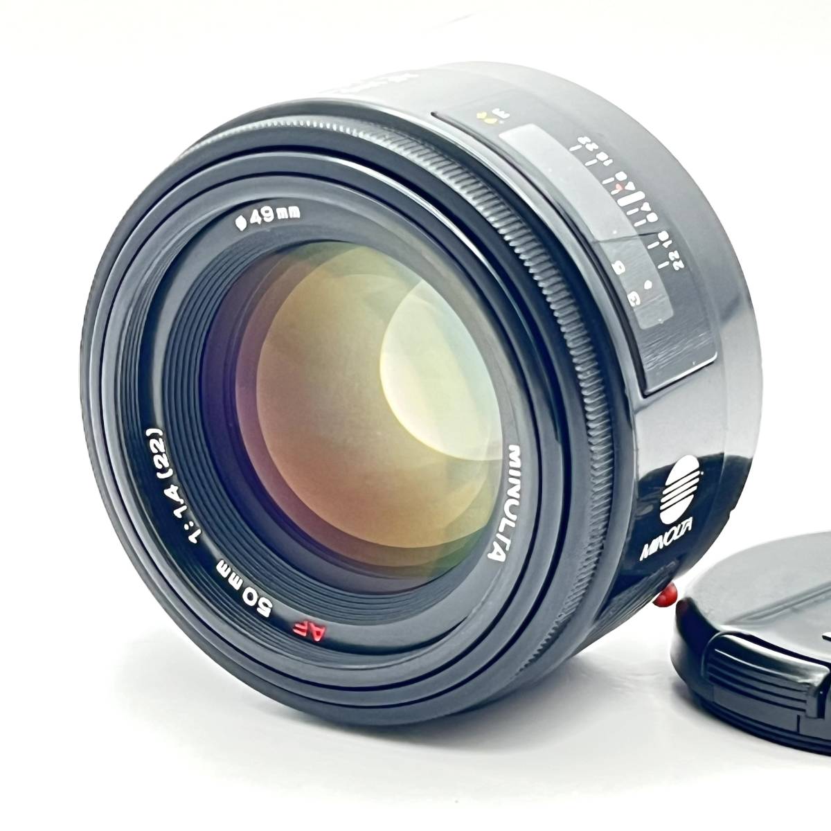 MINOLTA AF LENS 50mm F1.4 単焦点レンズ 中古 MINOLTA ミノルタ AF 50mm F1.4 (22) 単焦点レンズ カメラレンズ 中古