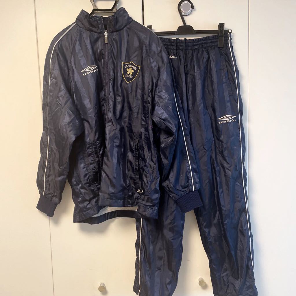 アンブロ ウインドブレーカー 上下 学習院 サッカー部 8アンブロ