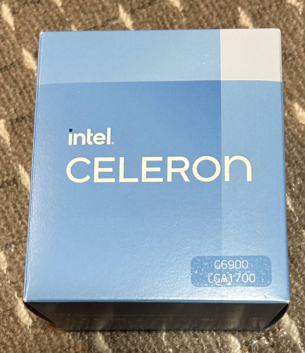 GPU内蔵 intel CPU CELERON G6900 インテル 12世代 動作確認 【中古
