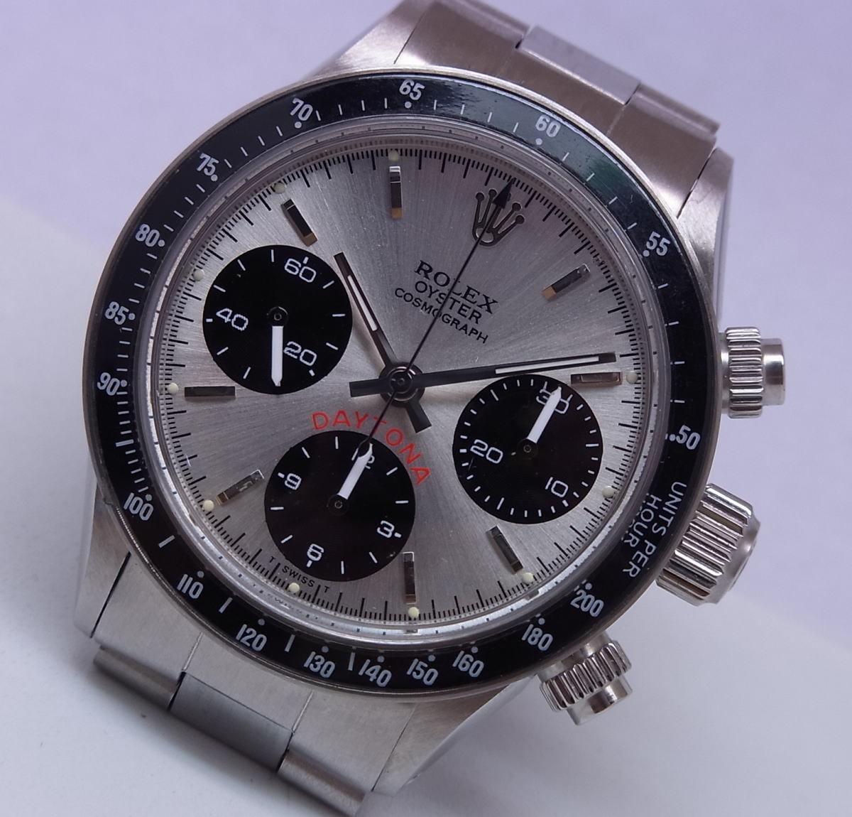 ビンテージカスタム 6263 BIG Silver Valjoux(バルジュー)7750 28800 