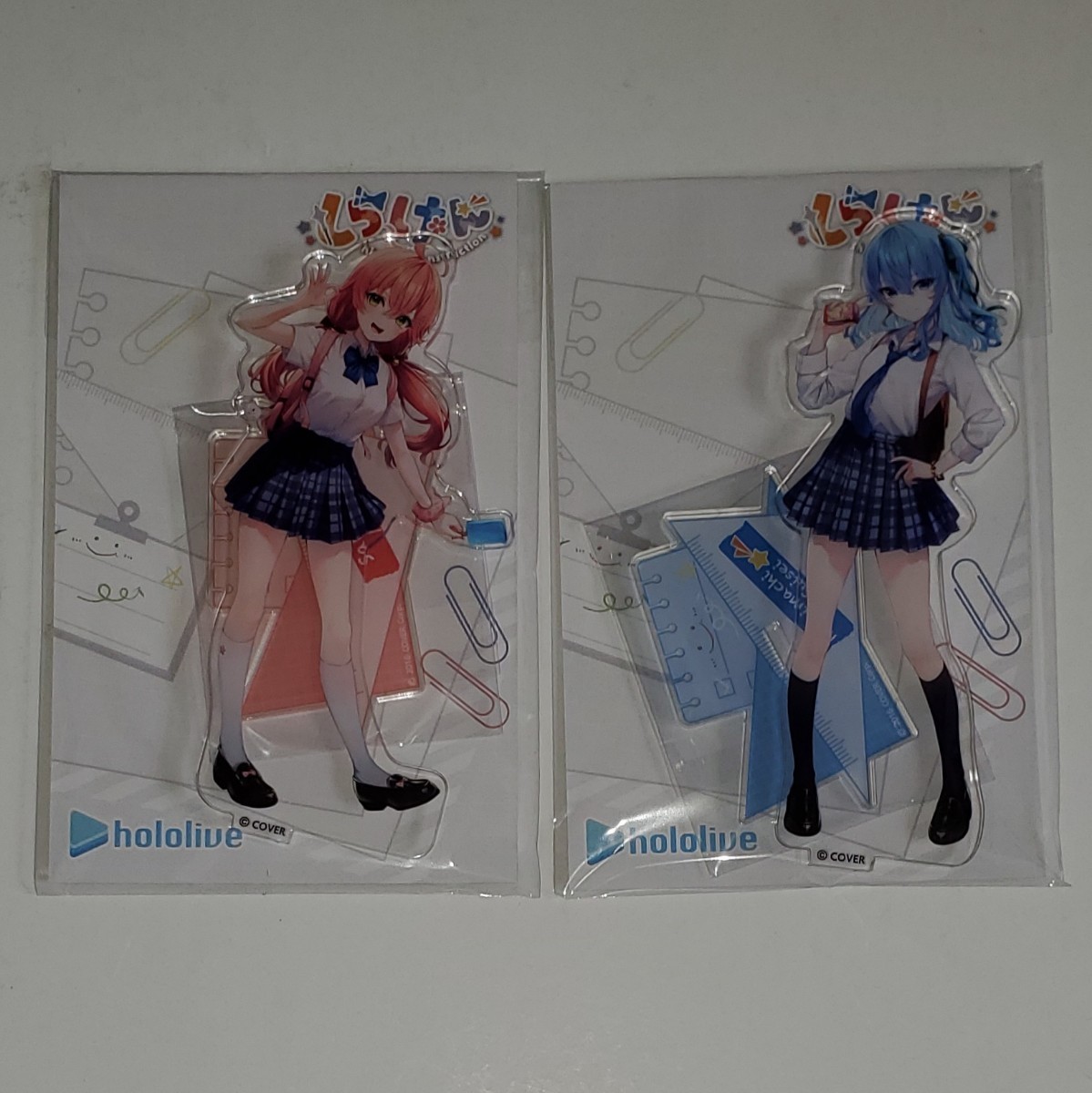 【送料無料】ホロライブ しらけん みこ すいせい アクスタ アクリルスタンド セブンイレブン セブン