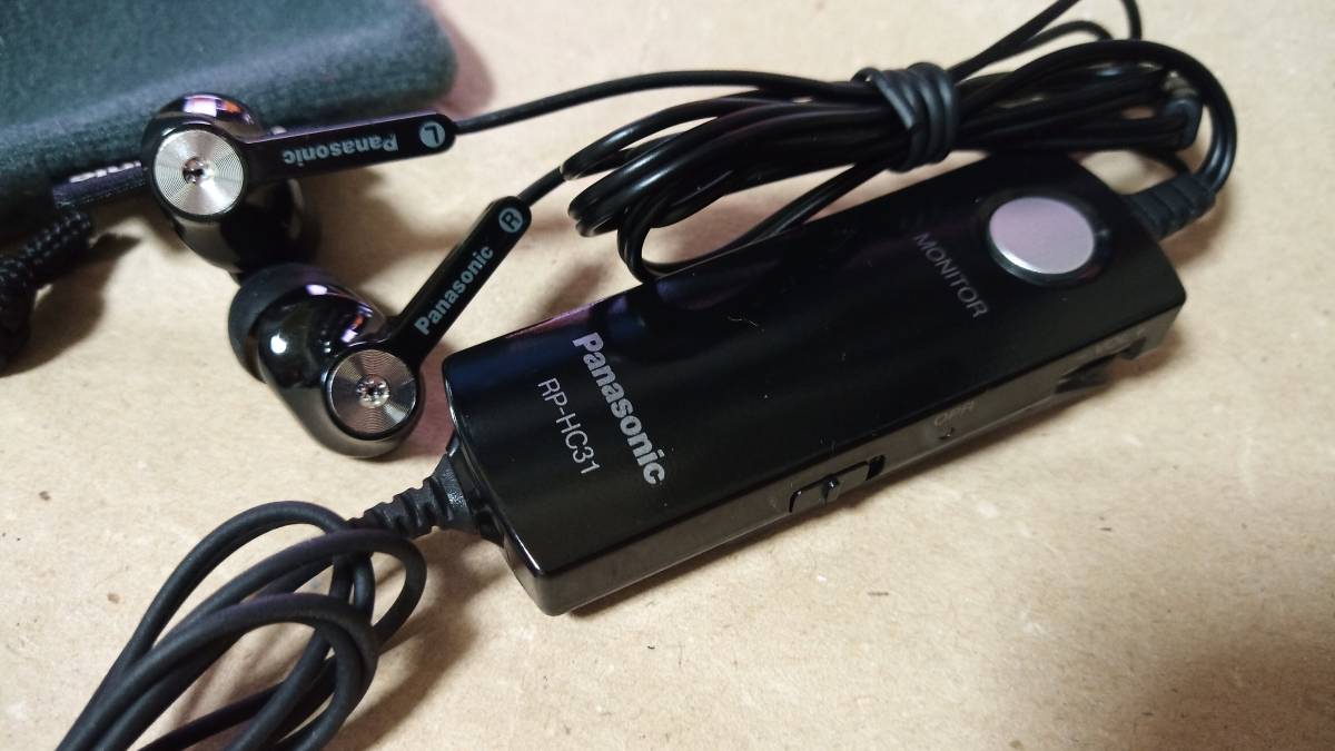 Panasonic RP-HC31 有線 アナログノイズキャンセリング イヤホン_1