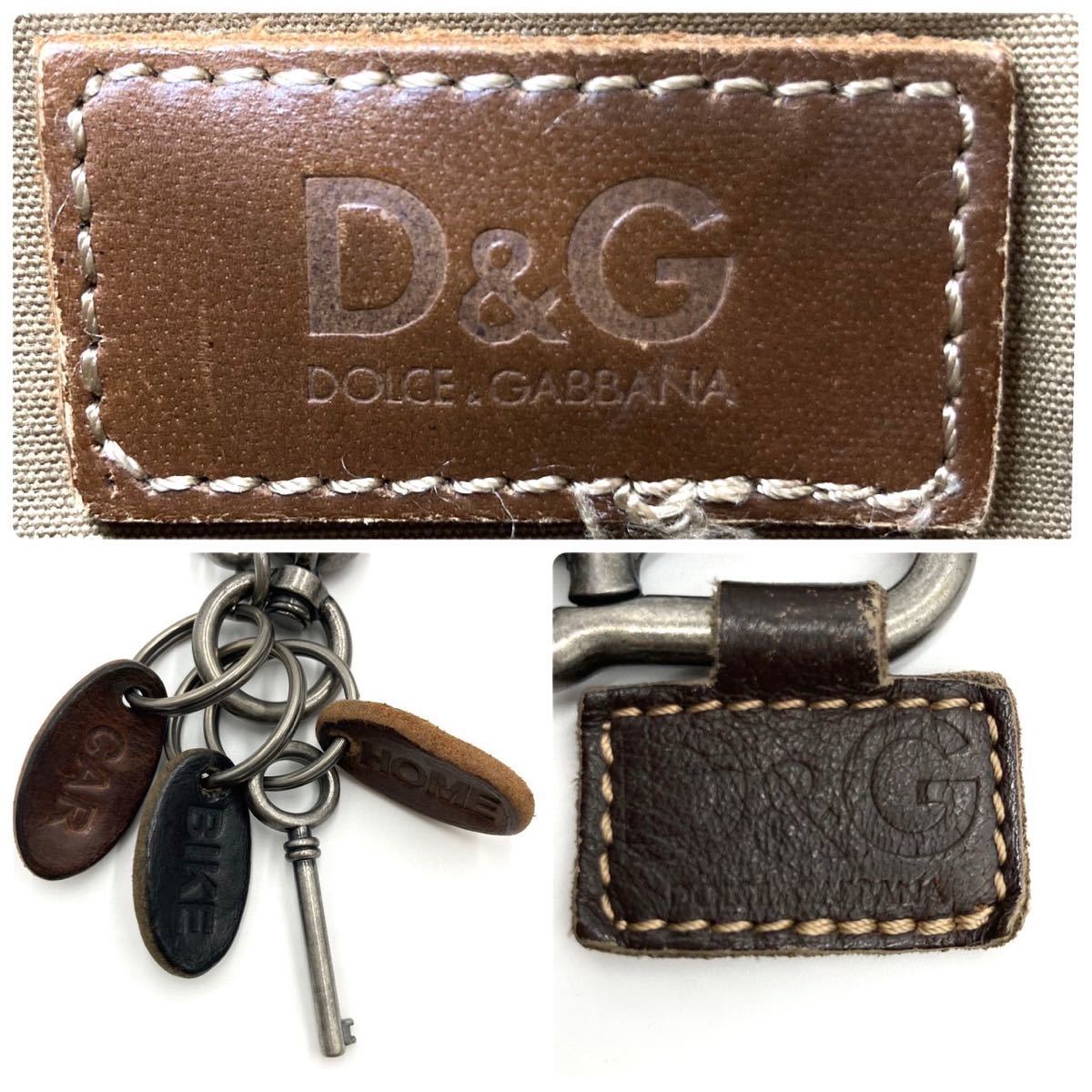 1円〜【希少・美品】ドルチェ&ガッバーナ DOLCE&GABBANA D&G ドルガバ 