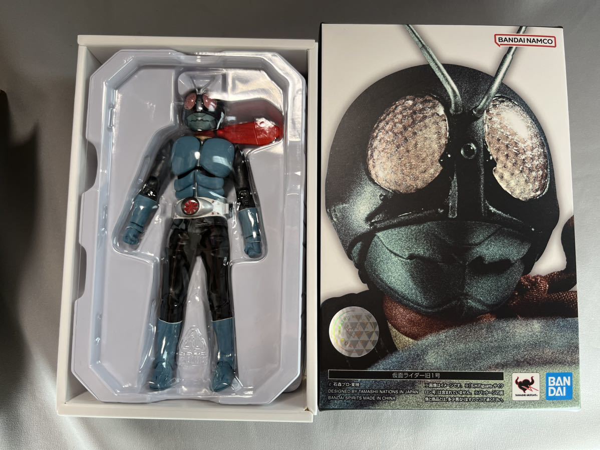 開封 S.H.Figuarts 真骨彫製法 仮面ライダー旧1号 TAMASHII NATION