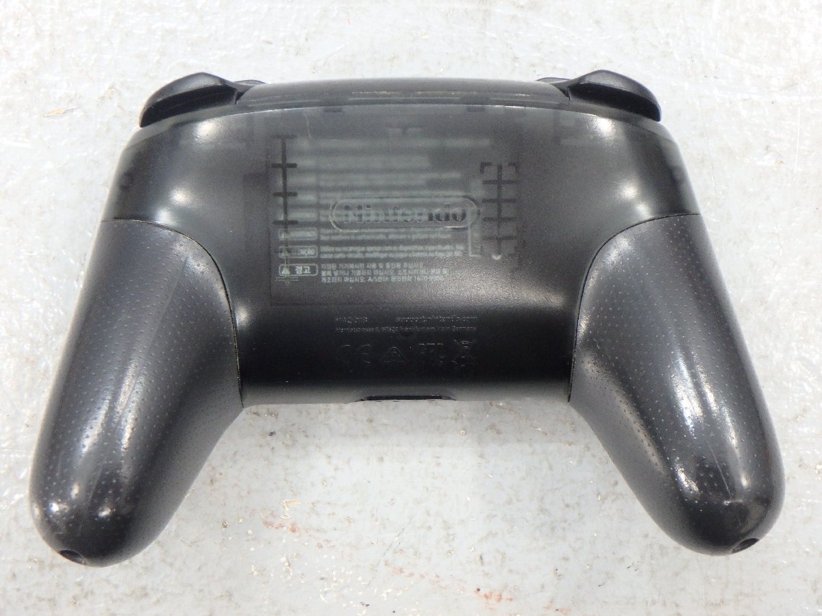 △【4】ジャンク Nintendo Switch プロコン 4個 まとめ ブラック×2
