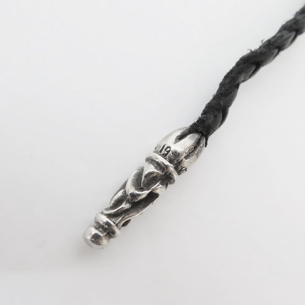 CHROME HEARTS/クロムハーツ レザーブレード ネックレス タイニー