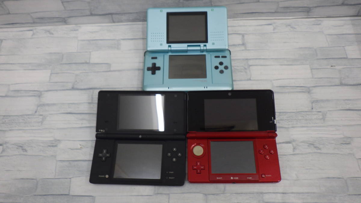 3123 3DS赤 DSi黒 DS水色 3台 み カセット6点セット の入札履歴  