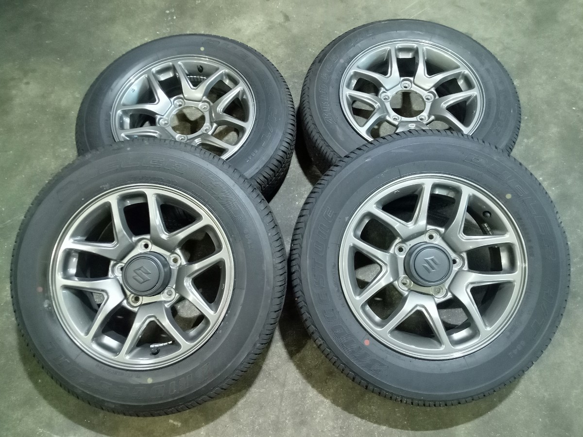 ジムニー JB64 純正ホイールタイヤ 4本(ラジアルタイヤ)｜売買  