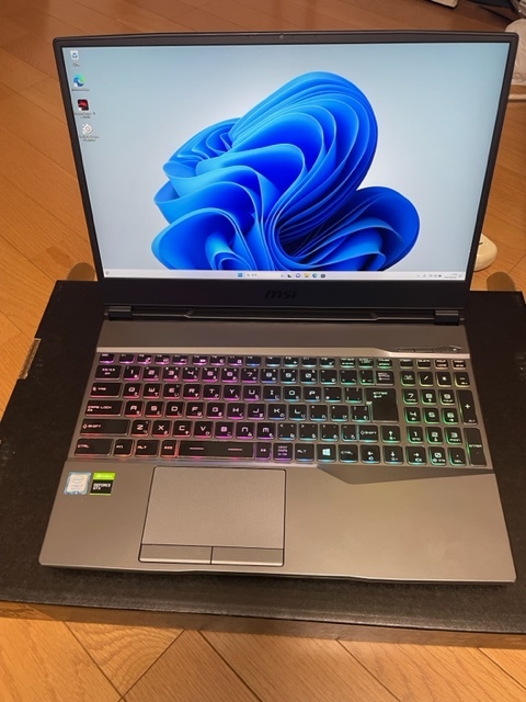 MSI ゲーミングノート GP65 Leopard（OS/SSD変更）15.6インチ、フルHD、i7-9750H、GTX1660Ti、SSD1TB