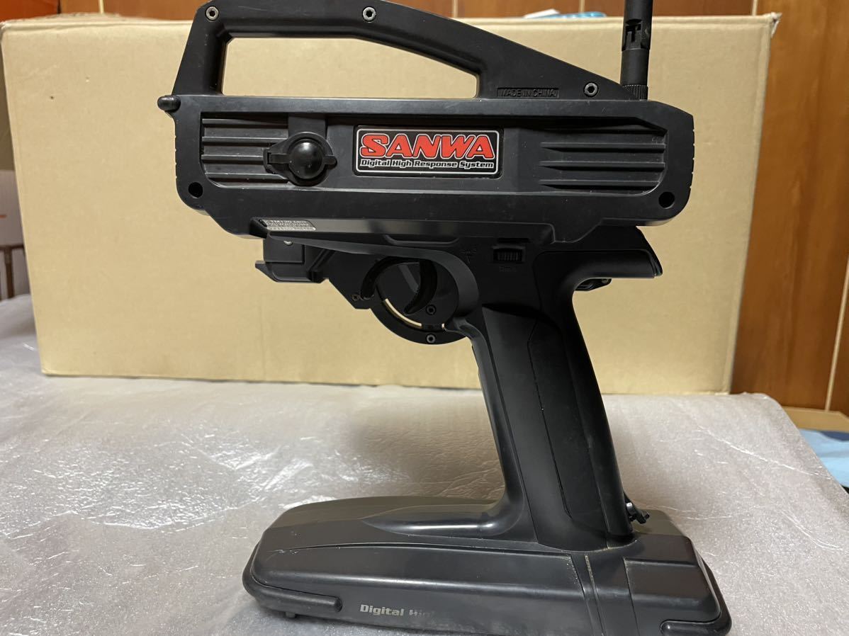 サンワ 送信機 m11x 受信機、サーボ、プロポバックセット SANWA M11X