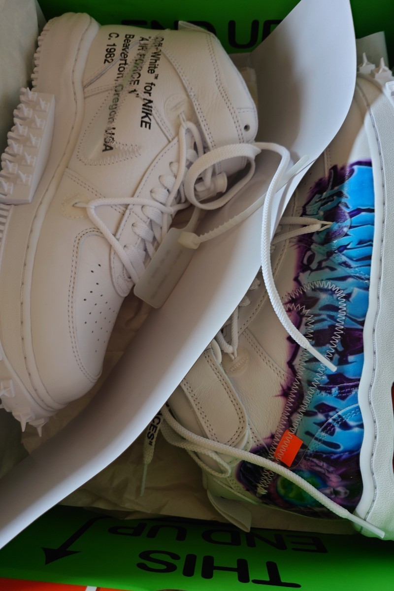 Off-White Nike Air Force 1 Mid Graffiti オフホワイト ナイキ エア