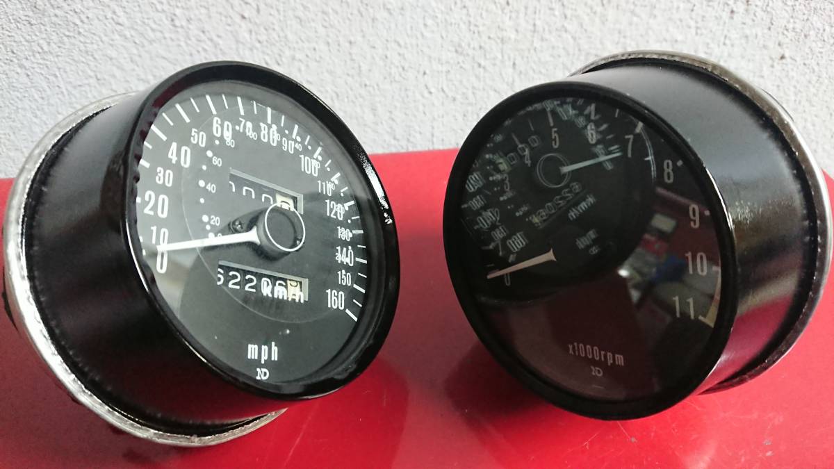 カワサキ KZ1000LTD 純正スピードメーター タコメーター メーター