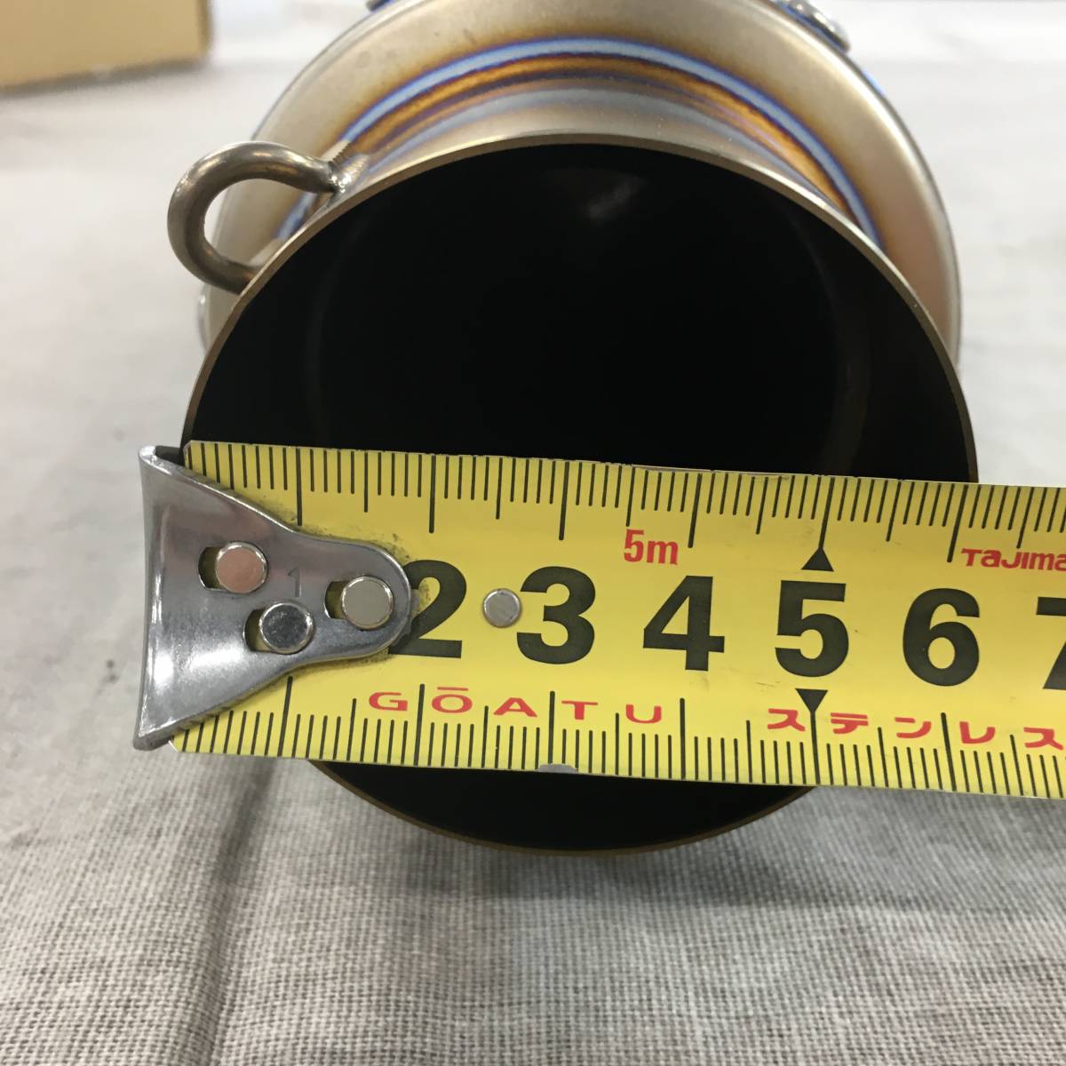 現状品 MAVERICK 汎用サイレンサー Mv83チタングラデーション/400mm/3P 