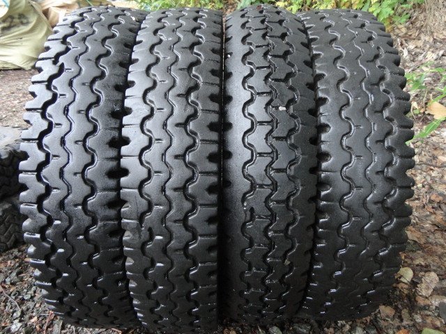 ●L87 冬 フォークリフト ブリヂストン INDUSTRIAL SNOW01 5.50-15 8PLY 4本 2017年製