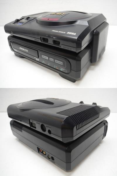 SEGA メガドライブ2 本体(メガCD付き)ジャンク