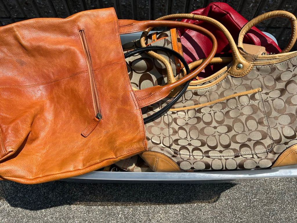 限定SALE，低価 1円スタート コーチ coach 20点 ケイトスペード ダコタ ロンシャン 各1点 シグネチャー レザー 23点まとめ 含む y-070303-345(ハンドバッグ)｜売買されたオークション情報、yahooの商品情報をアーカ かばん、バッグ