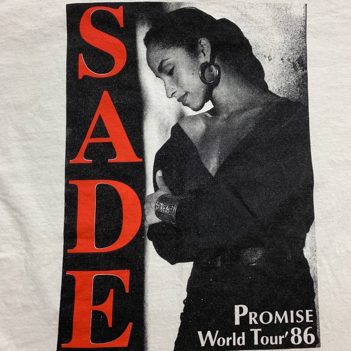 SADE Tシャツ ヴィンテージ フォトプリント ツアーT シャーデー 