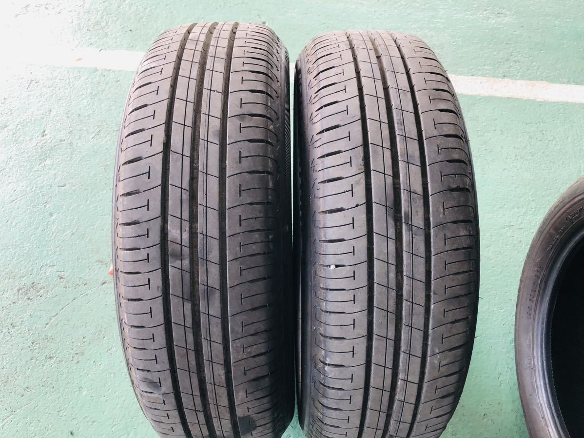 中古 195/60R17 BRIDGESTONE ECOPIA EP150 夏タイヤ 4本セット ライズ 