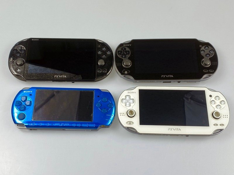 ジャンク】 PSVita PSP 本体 PCH-1000 PCH-1100 PCH-2000 PSP-3000 計4 