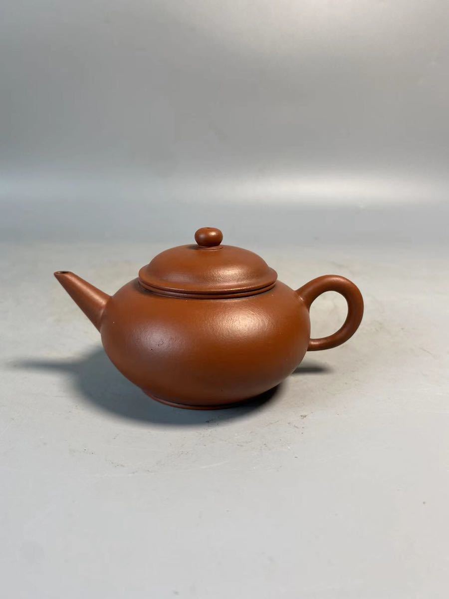 清朝期 陶磁器 朱泥 白泥 紫泥 急須 唐物 茶壷 煎茶道具 中国古玩 中国宜興 紫砂 中国美術