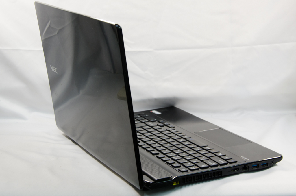 極上品・水晶クリスタルブラック☆NEC LAVIE Note Standard NS350/AAB