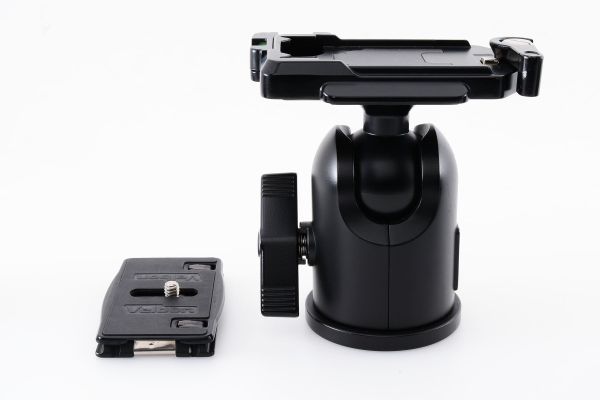 [Rank:AB] Velbon GHD-73Q 自由雲台 / ベルボン 実用可能 各部動作確認済 水準器付で実使用に便利 ほぼ美品 クイックシュー付 #6772