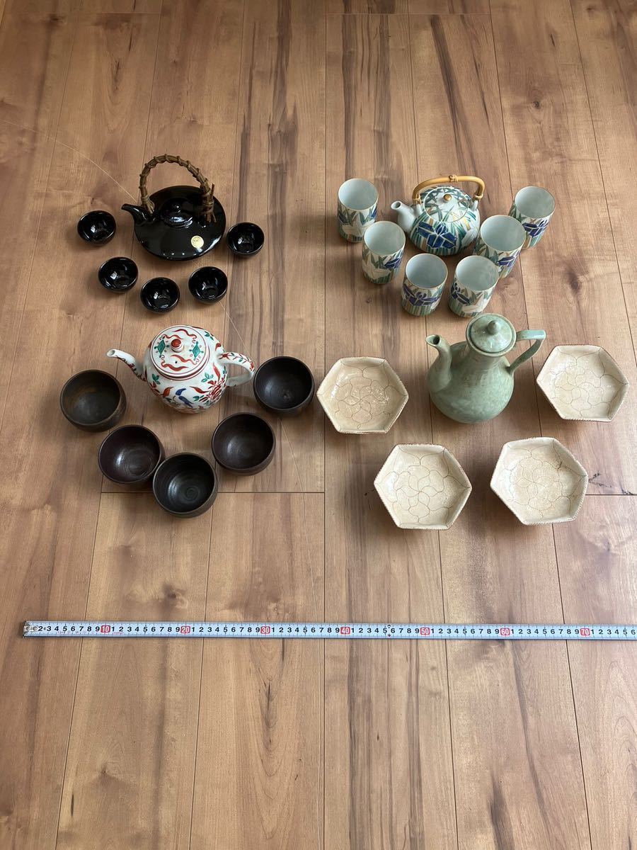 40A日本骨董品まとめ 有田焼 たち吉 銘々皿 漆器 和食器 木箱 香蘭社