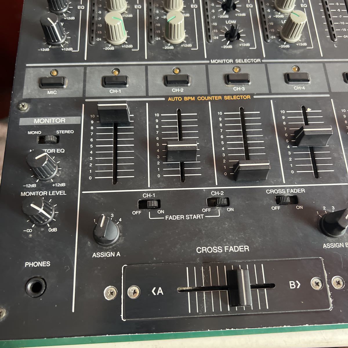 A011. Pioneer パイオニアDJ DJミキサー 型番: DJM-500. ジャンク(DJ