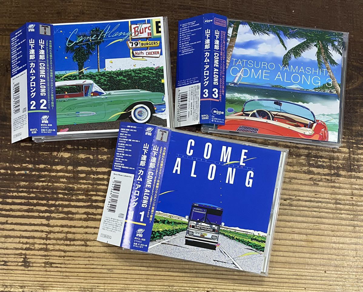山下達郎 TATSURO YAMASHITA COME ALONG II(ピクチャー・レコード) LP