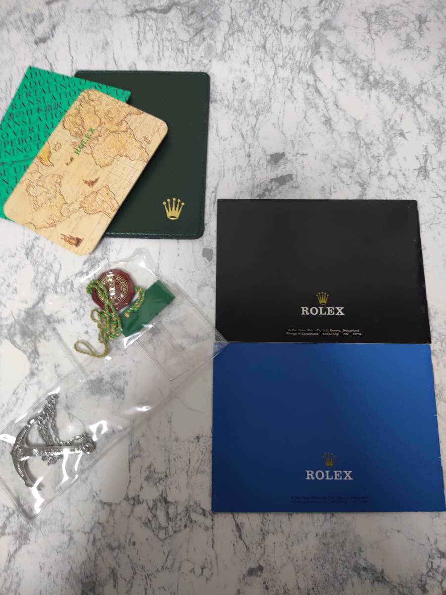 L:ROLEX/ロレックス SUBMARINER サブマリーナ 付属品・冊子セット