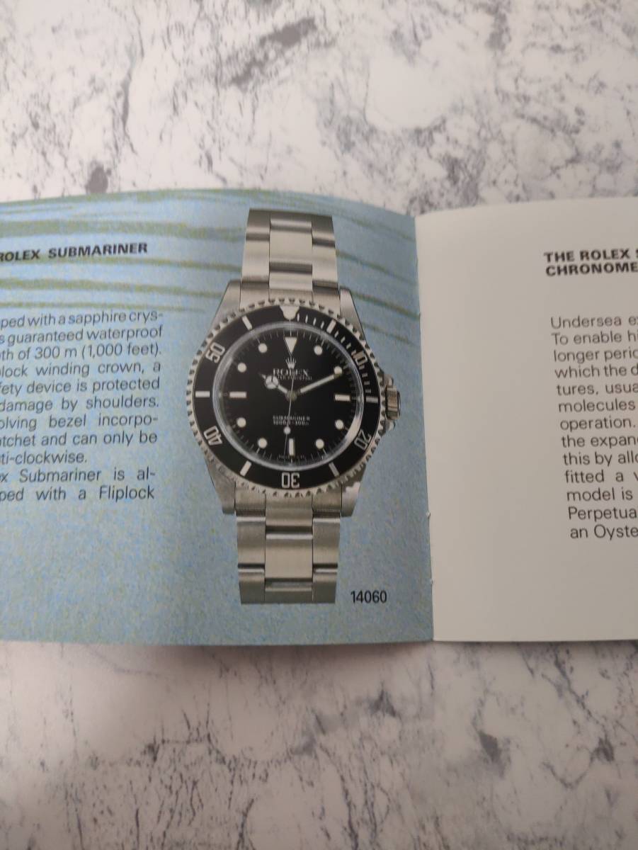 L:ROLEX/ロレックス SUBMARINER サブマリーナ 付属品・冊子セット