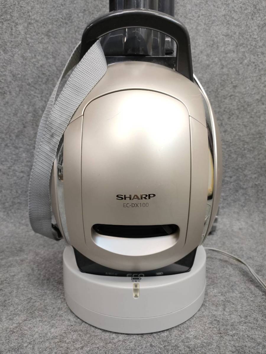 SHARP シャープ 充電式掃除機 コードレス掃除機 EC-DX100-N 2014年製